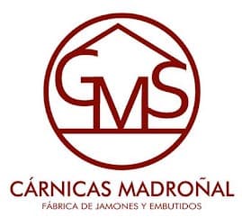 Logo de Cárnicas Madroñal, fábrica de jamones y embutidos artesanales de Sotoserrano, Sierra de Francia.