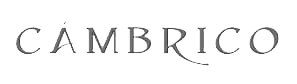 Logo de Bodega Cambrico, empresa vinícola de la Sierra de Francia con diseño elegante en tipografía clásica.