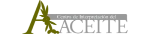 Logo del Centro de Interpretación del Aceite en la Sierra de Francia, con rama de olivo verde